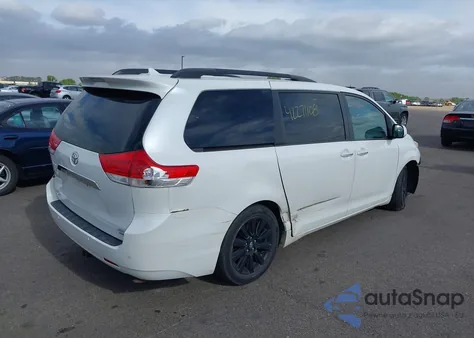2012 Toyota Sienna Limited 7 Passenger из США, поврежденный, VIN 5TDDK3DC4CS043288